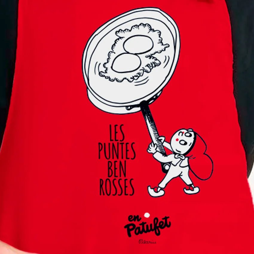 Red Apron En Patufet – Illustration by Pilarín Bayés | Oniricat