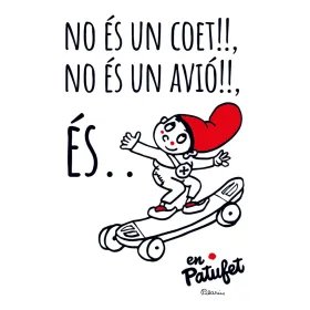 Camiseta Infantil En Patufet de Algodón Orgánico – Diseño Exclusivo Pilarín Bayés