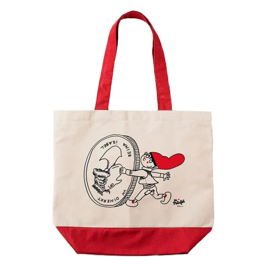 Sac en coton avec illustration de Patufet - Pilarín Bayés