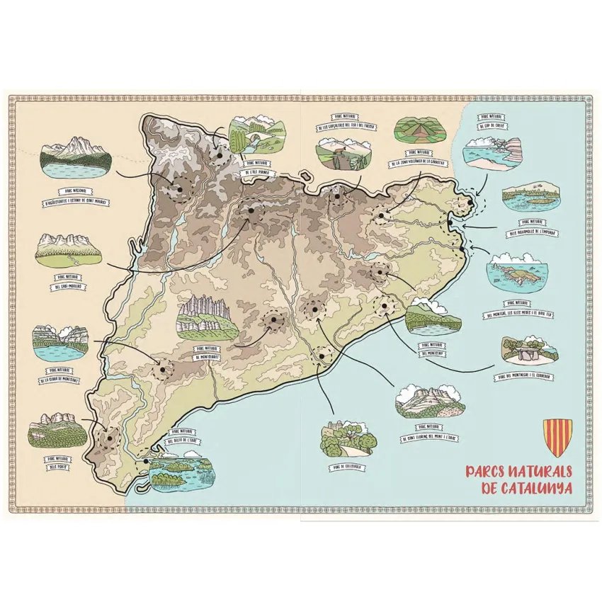 Catalunya parc a parc - L'atles definitiu dels parcs naturals