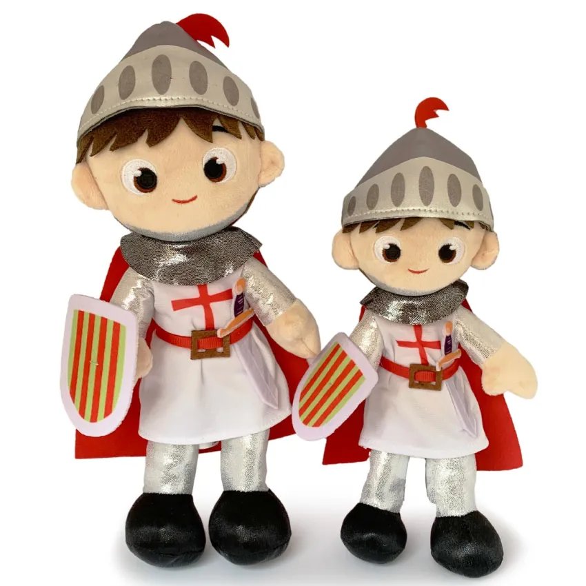 Saint Jordi Knight Plush - 35 cm | Soft and Detailed