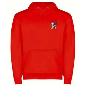 Red Patufet hoodie with hood – Oniricat