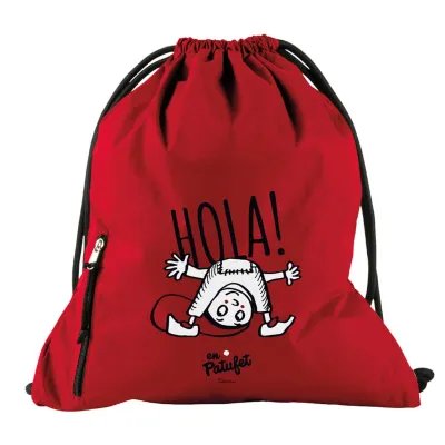 Red Patufet backpack – water repellent and fun
