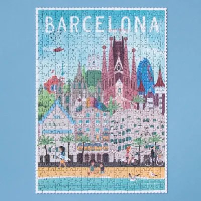 Puzle Barcelona Gaudí