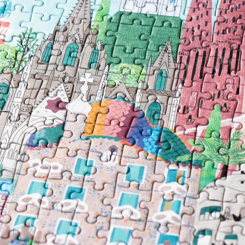 Barcelona Gaudí Puzzle – 500 pieces · Londji