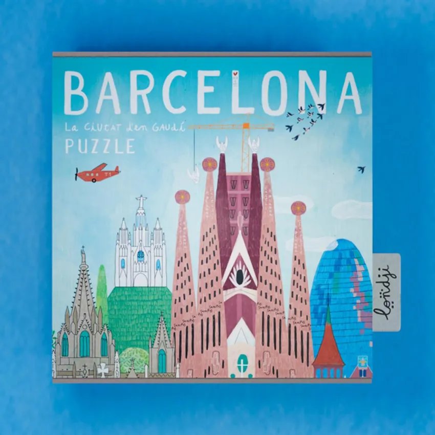 Puzzle Barcelona Gaudí de 500 piezas · Londji