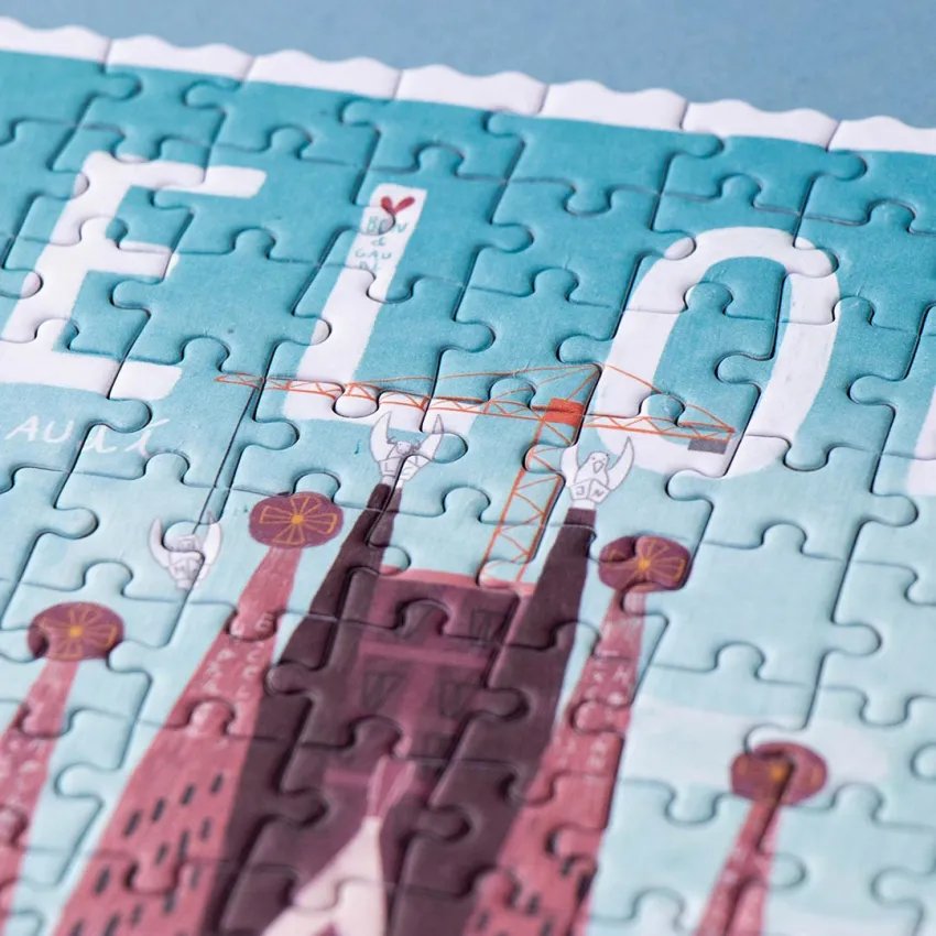 Puzzle Barcelona Gaudí de 500 piezas · Londji