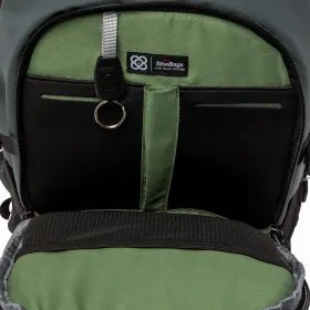 Sac à dos antivol Adventure noir avec poches avant