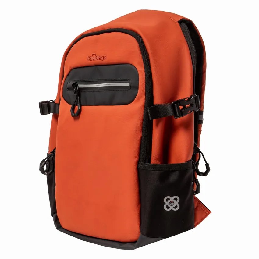 Adventure anti-theft backpack, tile, diagonal view