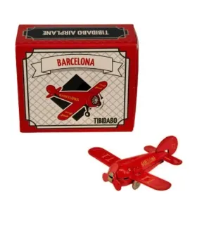 Mini Tibidabo Barcelona Airplane – Collector’s Tin Miniature
