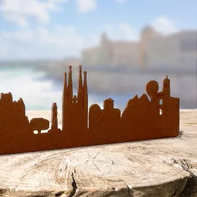 Catalan city skyline