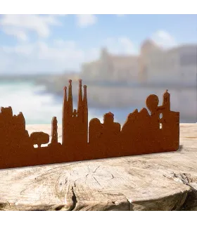 Skyline de villes catalanes