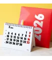 Vinçon 2026 desktop calendar + bag