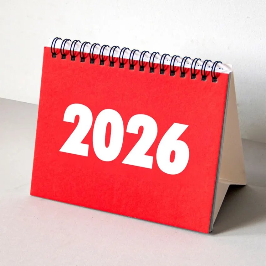 Couverture de bureau Calendrier Vinçon 2026