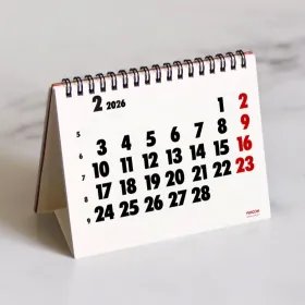 Calendrier de bureau Vinçon 2026