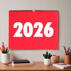 Vinçon wall calendar 2026