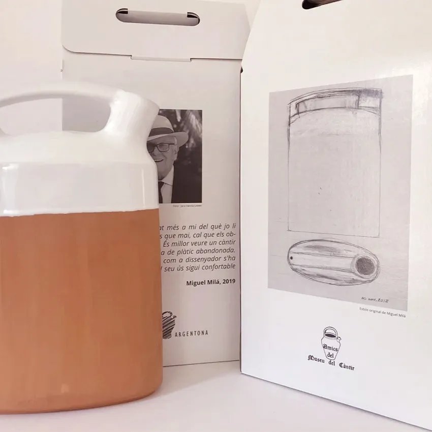 Botijo 2019 Miguel Milá con caja