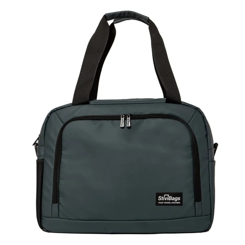 Sac cabine Adventure Eco gris anthracite vue de face
