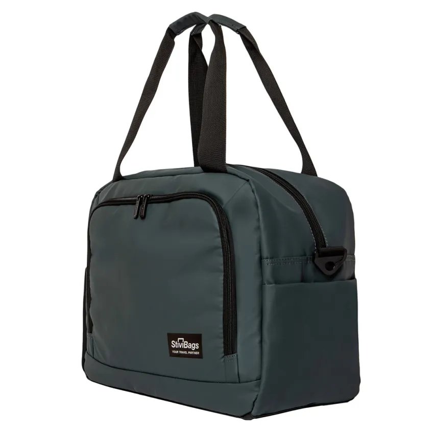Sac cabine Adventure Eco gris anthracite vue diagonale
