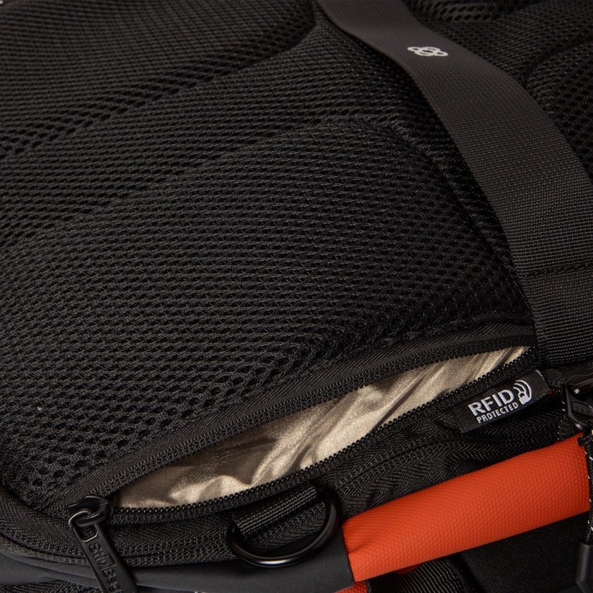 Sac à dos Adventure Eco Cabin brique avec poche rembourrée