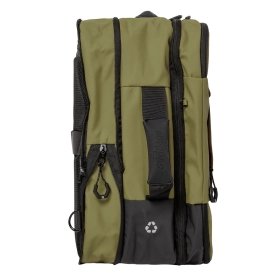 Sac à dos cabine Adventure Eco kaki vue latérale agrandie