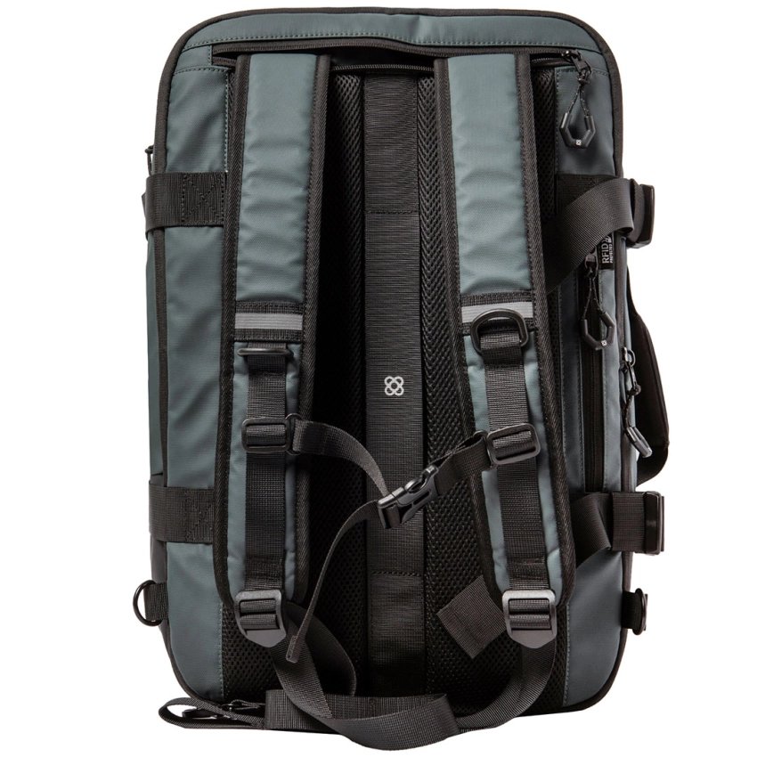 Sac à dos Adventure Eco Max gris anthracite vue arrière