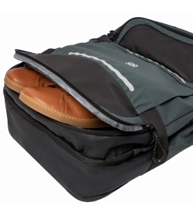 Mochila Adventure Eco Max gris antracita bolsillo frontal