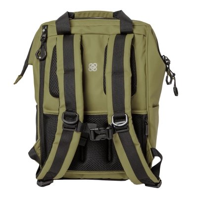 Sac à dos Adventure Eco Urban kaki vue dorsale
