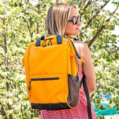 Sac à dos Adventure Eco Urban jaune modèle