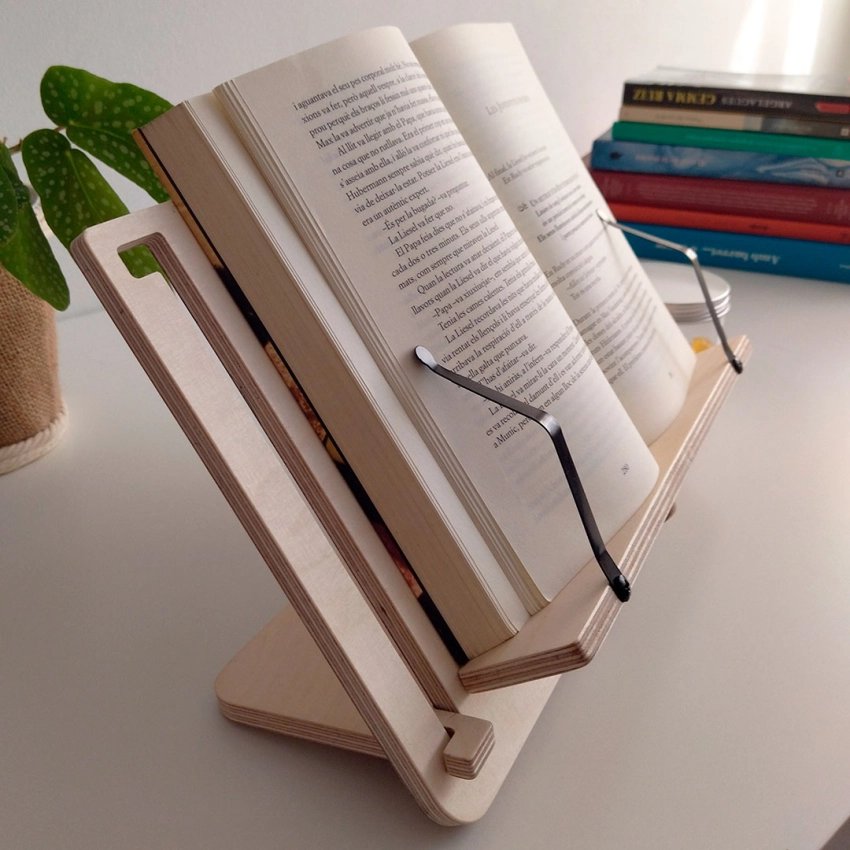 Support ajustable pour livres et tablettes – EL LECTOR