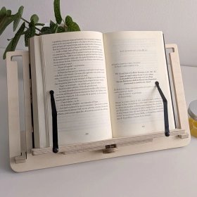 Adjustable stand for books and tablets – EL LECTOR