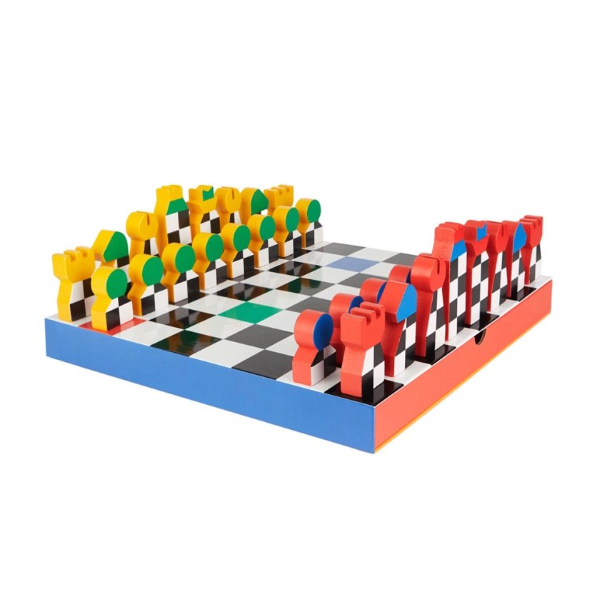 Hey Chess Wooden Chess Set – Original Design Game by Balvi & Hey Studio