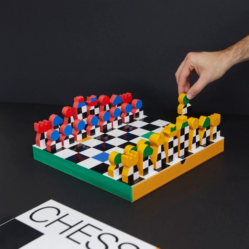 Jeu d’échecs Hey Chess bois – Design original Balvi & Hey Studio