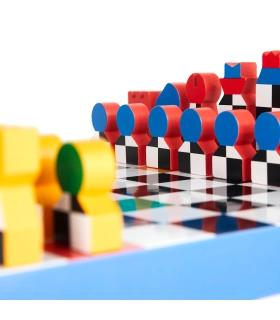 Escacs Hey Chess de fusta - detall