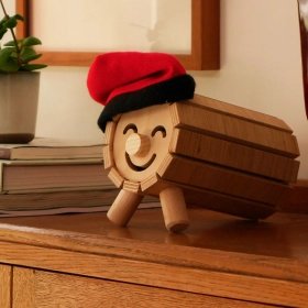 Debosc Wooden Christmas Tió – Available in 2 Sizes