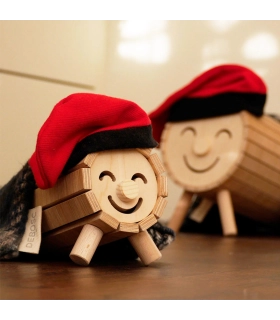 Tió de Navidad de madera – Disponible en 2 tamaños