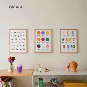 Póster educativo “10 Números” – Aprender jugando