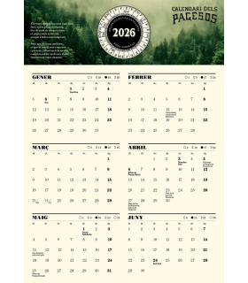 Calendari dels Pagesos 2026