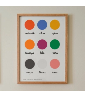 Póster educativo “Colores” – Aprende jugando