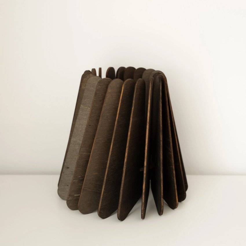 Truncated Wooden Lamp – Handcrafted in Barcelona
