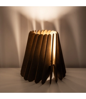 Truncated Wooden Lamp – Handcrafted in Barcelona