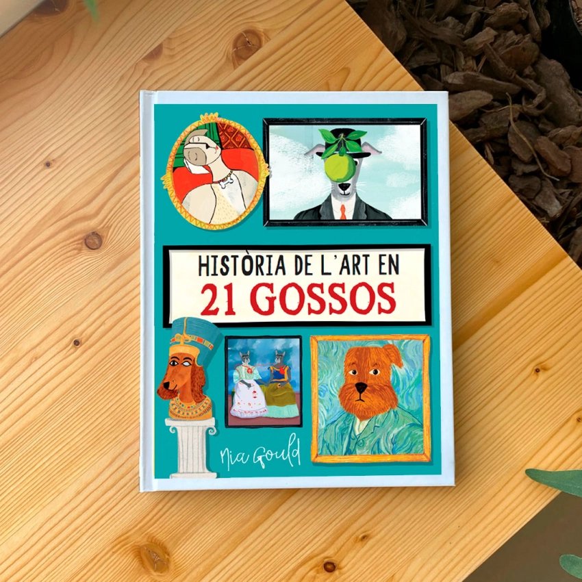 Art History in 21 Dogs – Illustrated Book for Art and Dog Lovers