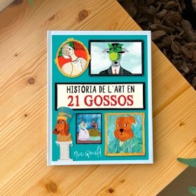 Història de l’art en 21 gossos – llibre il·lustrat divertit
