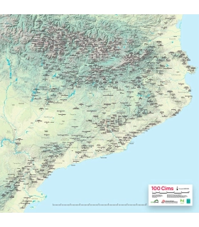 Mapa de rascar 100 Cims – Editorial Alpina & FEEC