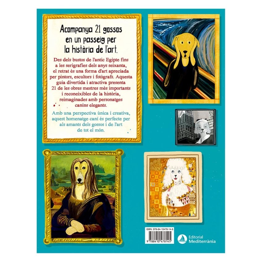 Histoire de l’art en 21 chiens – Livre illustré amusant et culturel