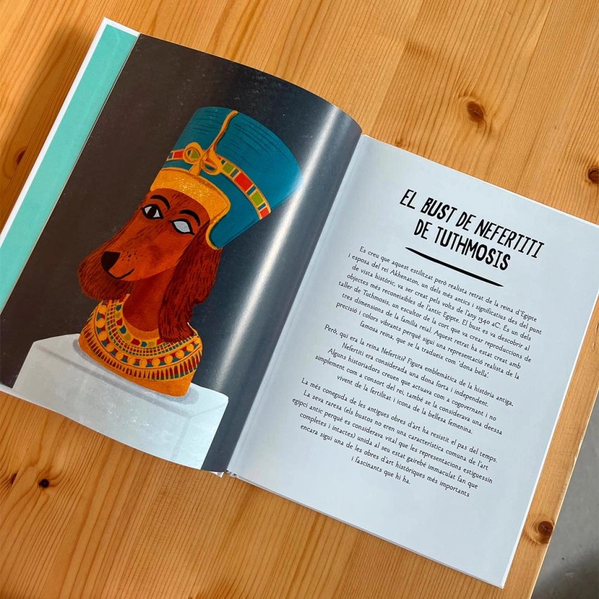 Art History in 21 Dogs – Illustrated Book for Art and Dog Lovers