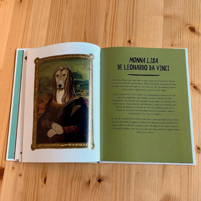 Art History in 21 Dogs – Illustrated Book for Art and Dog Lovers