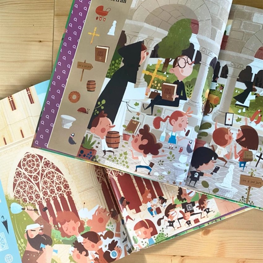 Cerca et Trouve: Monuments de Catalogne - Livre pour enfants