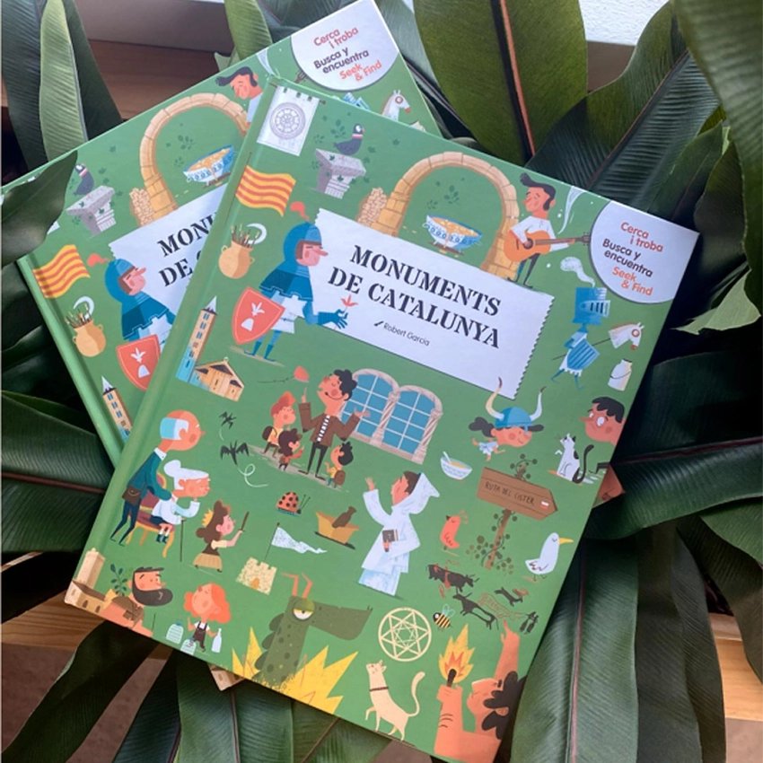 Cerca y Encuentra: Monumentos de Cataluña - Libro Infantil