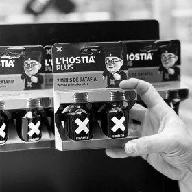 HOSTIA PLUS – 2 Mini Bottles of High-Voltage Ratafia 5 cl